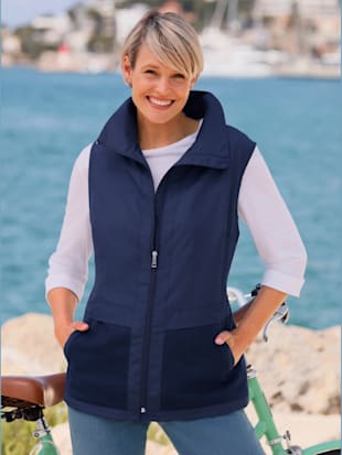 Gilet col à revers élégant