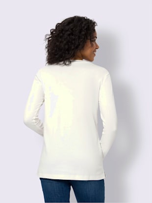 T-shirt à manches longues jersey interlock (Image 3)