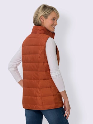 Gilet matelassé doublée et matelassée