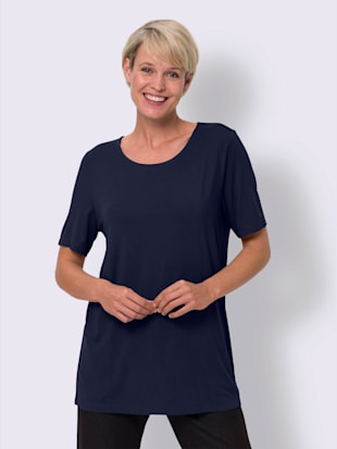 T-shirt long viscose douce et fluide