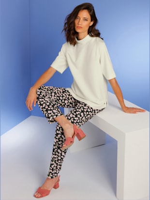 Pantalon mélange de modal doux (Image 4)