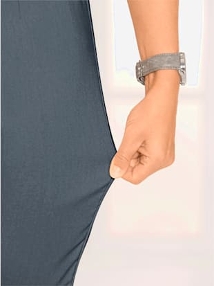 Pantalon extensible habillé avec ceinture élastique