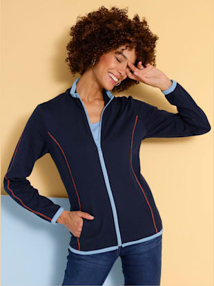 Veste sweat belle qualité interlock (Image 1)