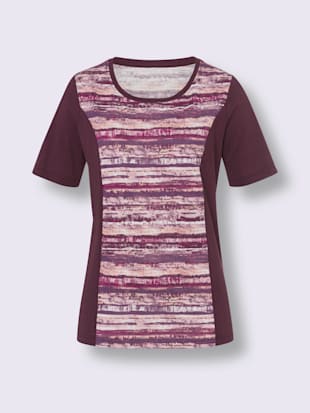 T-shirt à manches courtes coutures princesse structurantes (Image 4)