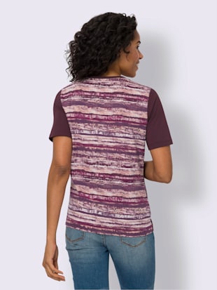 T-shirt à manches courtes coutures princesse structurantes (Image 3)