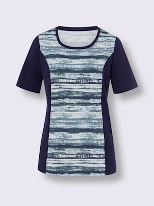 T-shirt à manches courtes coutures princesse structurantes (Image 3)