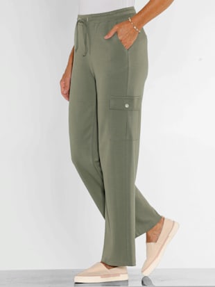 Pantalon cargo poches cargo à fermeture boutonnée