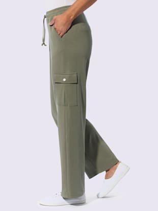 Pantalon cargo poches cargo à fermeture boutonnée