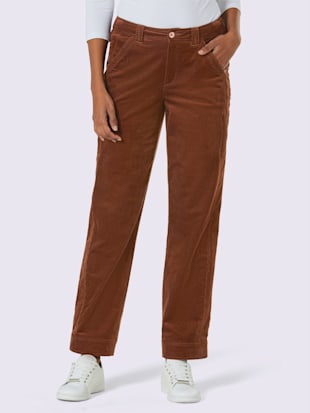 Pantalon velours côtelé coton/modal qualité velours