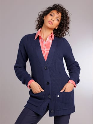 Veste en tricot en modal et polyamide