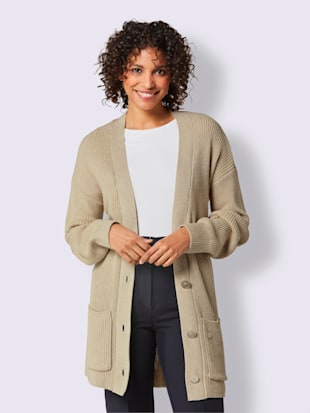 Veste en tricot en modal et polyamide