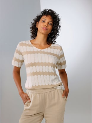 T-shirt à manches courtes qualité lyocell (Image 1)