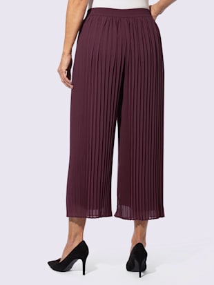 Pantalon plissé plissé tendance