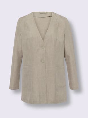 Blazer long coupe longue affinante (Image 4)