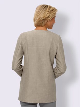 Blazer long coupe longue affinante (Image 3)