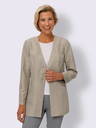 Blazer long coupe longue affinante (Image 2)
