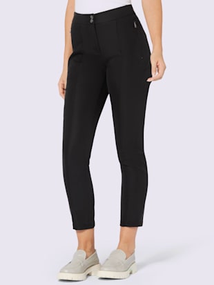 Pantalon ceinture élastique au dos