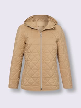 Doudoune capuche avec coulisse et lien à nouer (Image 4)