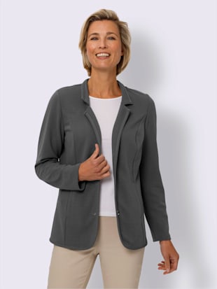 Blazer en jersey qualité jacquard structurée (Image 2)