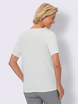 T-shirt à manches courtes viscose douce et fluide (Image 3)