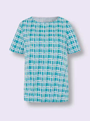 T-shirt à encolure ronde encolure en u (Image 3)