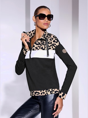 Sweatshirt mélange de modal doux