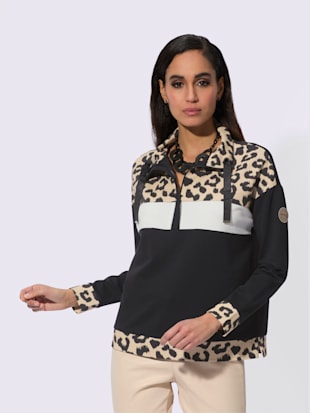 Sweatshirt mélange de modal doux (Image 2)
