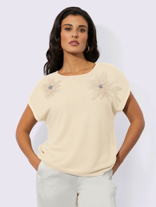 Pull à manches courtes 42% viscose