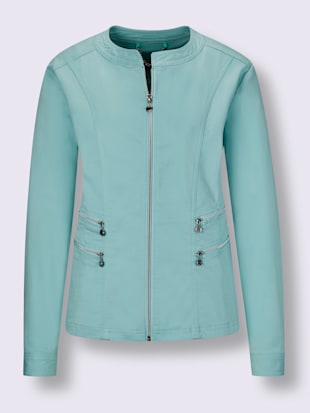 Veste en jean mélange coton et lyocell de qualité (Image 4)