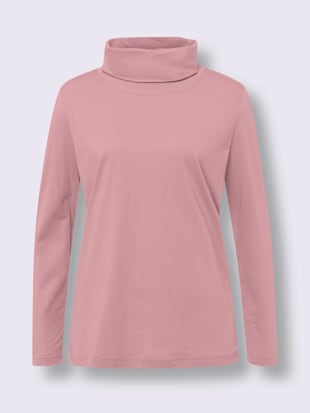 T-shirt à col roulé col roulé flatteur (Image 4)