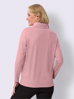 T-shirt à col roulé col roulé flatteur (Image 3)
