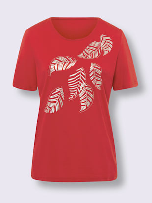 T-shirt à manches courtes petites pierres brillantes fantaisie (Image 4)