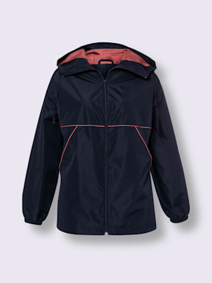 Veste passepoils contrastés tendance (Image 4)