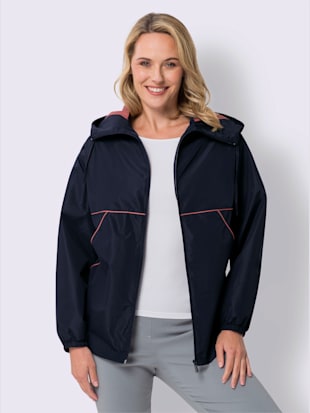 Veste passepoils contrastés tendance (Image 2)