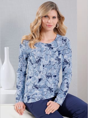 T-shirt à manches longues 50% viscose