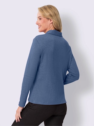 Veste sweat bel aspect chiné (Image 2)