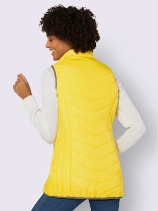 Gilet long brillance discrète