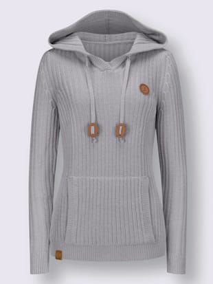 Pull à capuche 50% coton