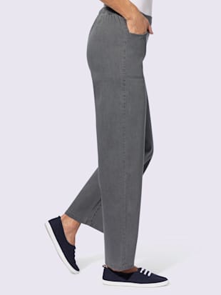 Jean ceinture élastique confortable (Image 2)