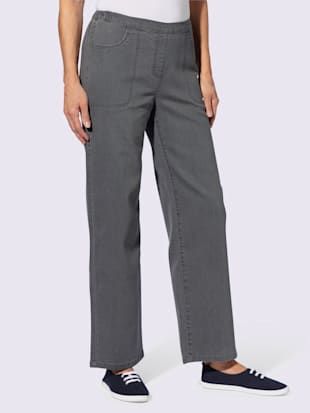 Jean ceinture élastique confortable (Image 1)