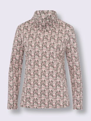 T-shirt à col roulé col roulé flatteur (Image 3)