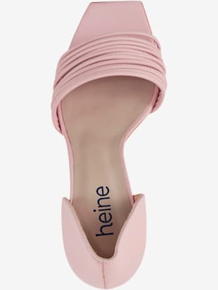 Escarpins cuir nappa chèvre doux