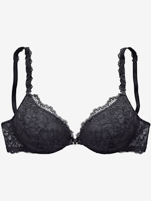 Soutien-gorge push-up féminin avec dentelle florale