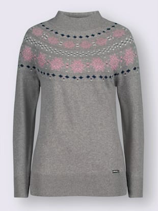 Pull à manches longues qualité coton