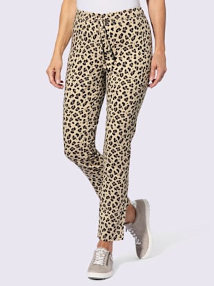 Pantalon joli motif léopard (Image 1)