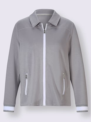 Blazer en jersey poches avec fermeture à glissière pratiques