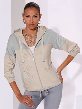 Veste sweat ultra-doux avec modal