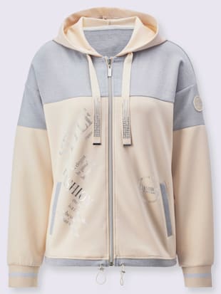 Veste sweat ultra-doux avec modal