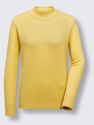 Pull en mérinos et cachemire qualité tricot exclusive