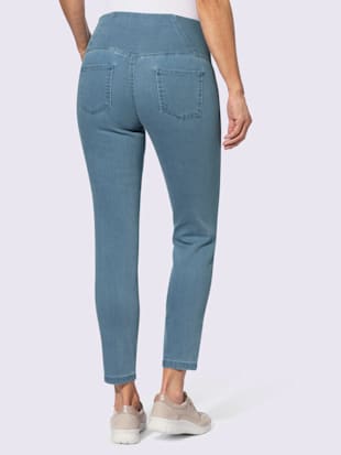 Legging en jean ceinture haute chevauchante (Image 3)